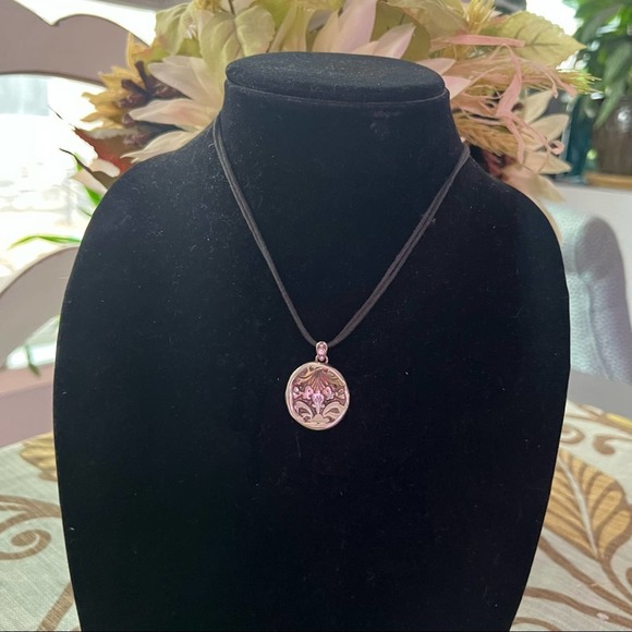 Brighton Reversible Circle Pendant Necklace - Picture 6 of 9